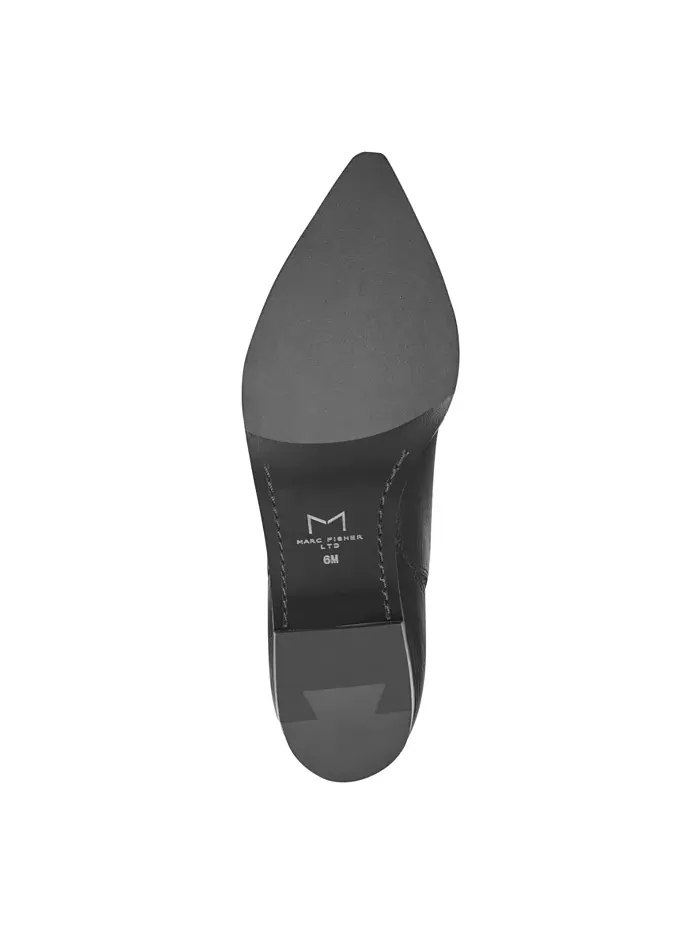 Женские челси-ботинки Yale с острым носом Marc Fisher LTD — изображение 5 из 5, черный