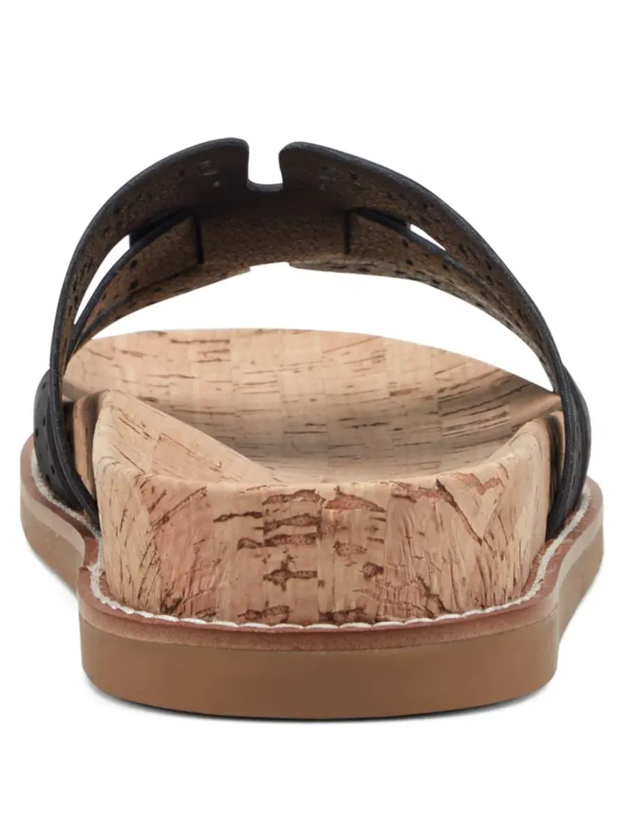Женские сандалии-вьетнамки Fairren Flat Slip-On Footbed Earth — изображение 3 из 5, черный
