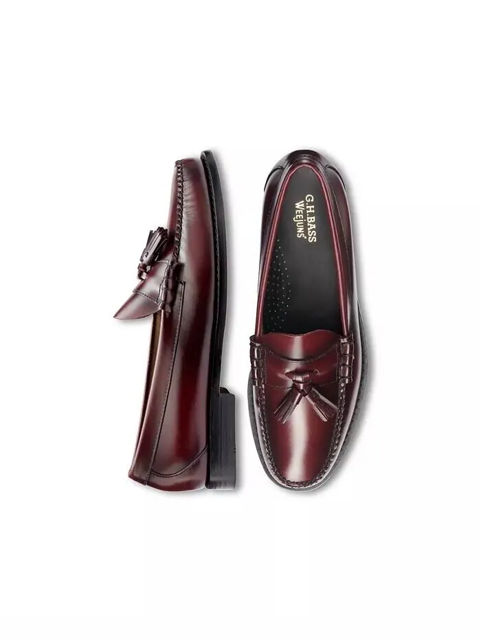 GHBASS Мужские мокасины Lennox Tassel Weejuns Comfort GH Bass — изображение 4 из 7, красный