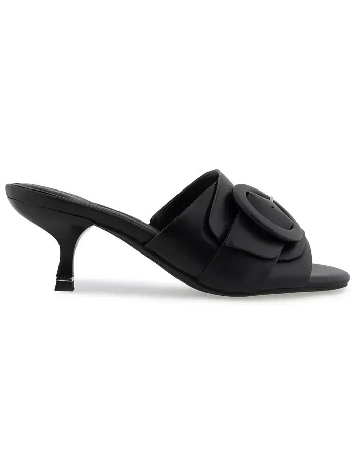 Женские сандалии Valentina Slip-On Kenneth Cole New York — изображение 2 из 8, черный