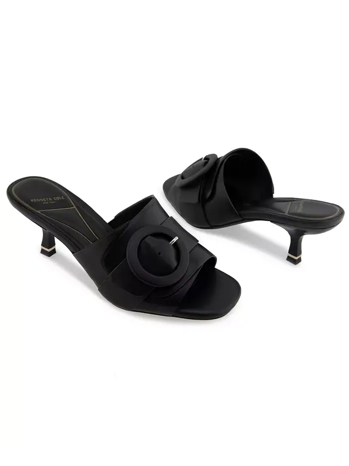 Женские сандалии Valentina Slip-On Kenneth Cole New York — изображение 8 из 8, черный