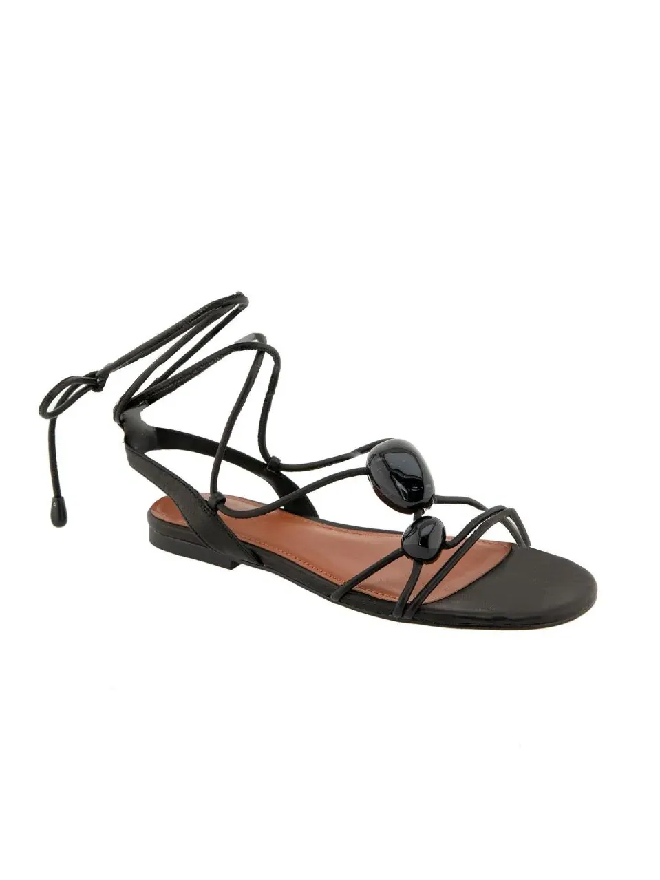 Женские сандалии-балетки Anaya Rebecca Minkoff — изображение 1 из 3, черный