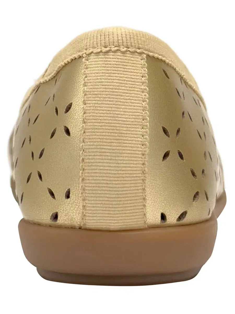 Женские балетки-слипоны Beyla Aerosoles — изображение 3 из 6, золотистый