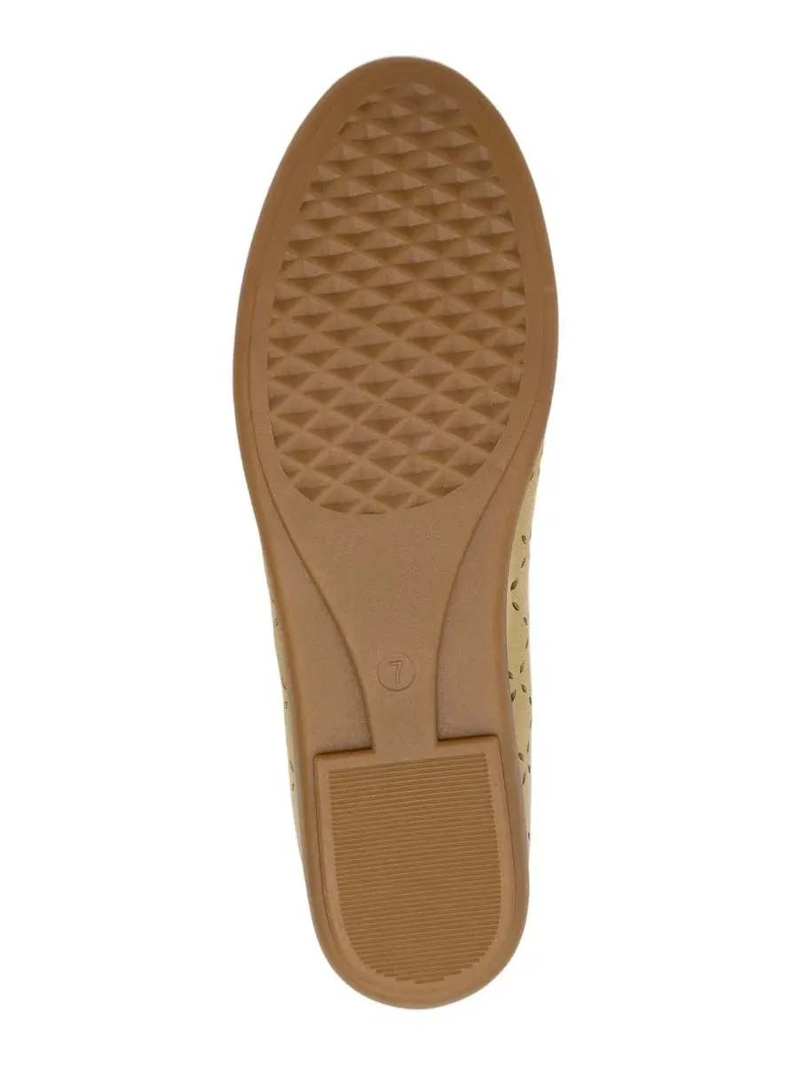 Женские балетки-слипоны Beyla Aerosoles — изображение 5 из 6, золотистый