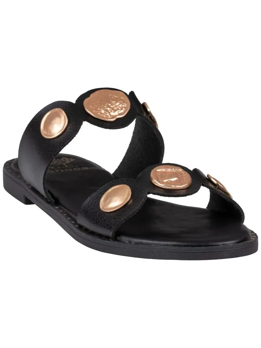 Женские сандалии-слипоны Nolah Coin Gc Shoes — изображение 1 из 5, черный