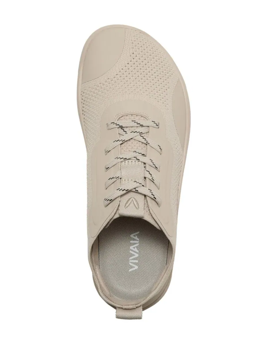 Кроссовки с широким носком и плоской подошвой Maven Wide Toe Box Barefoot Sneaker VIVAIA — изображение 5 из 5, бежевый