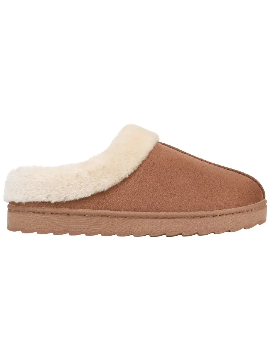 Тапочки-мюли без пятки с плоской подошвой Sunday Chill Dr. Scholl's — изображение 2 из 5, коричневый