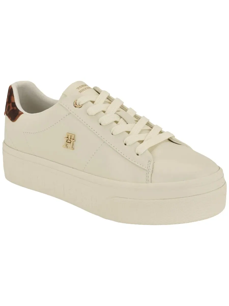 Кроссовки на платформе с принтом Brighs Tommy Hilfiger