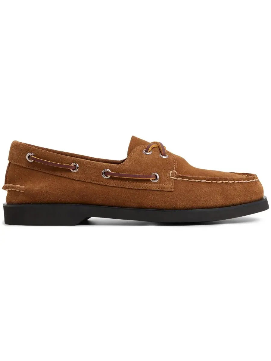 Мужские оригинальные лодочные туфли с двумя люверсами Sperry — изображение 2 из 5, бежевый