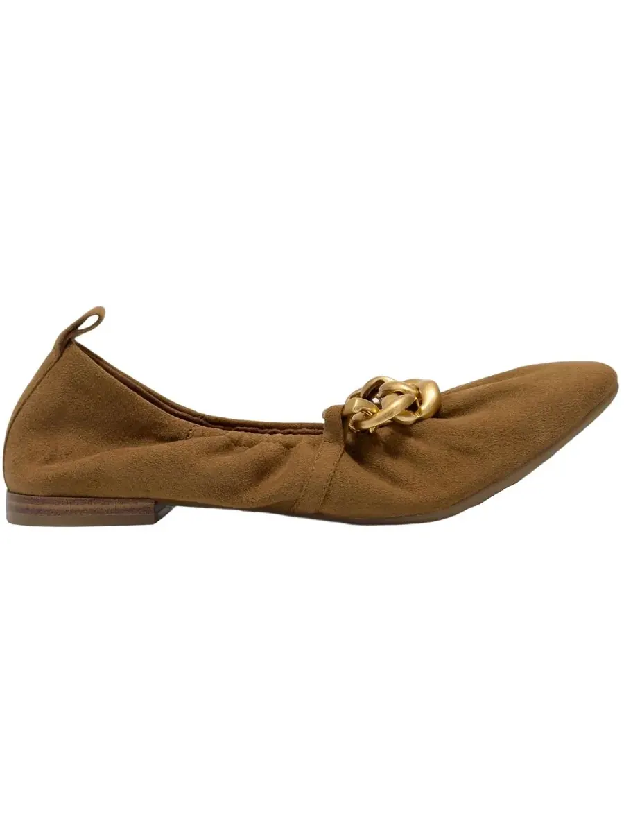 Женские балетки-слипоны Amina Aerosoles — изображение 2 из 6, коричневый