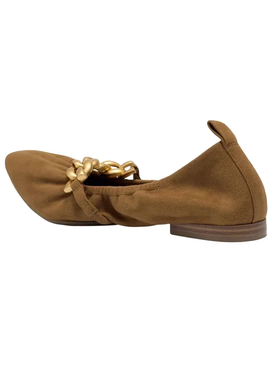Женские балетки-слипоны Amina Aerosoles — изображение 6 из 6, коричневый