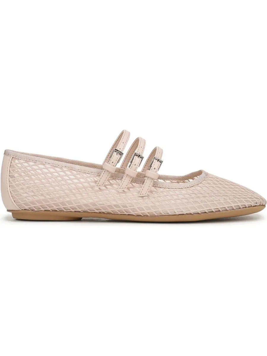 Женские балетки Tatum с квадратным носком "Мэри Джейн" Franco Sarto, Soft Blush Fabric — изображение 2 из 5