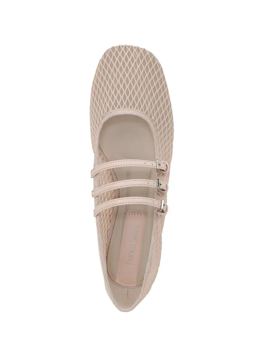 Женские балетки Tatum с квадратным носком "Мэри Джейн" Franco Sarto, Soft Blush Fabric — изображение 4 из 5
