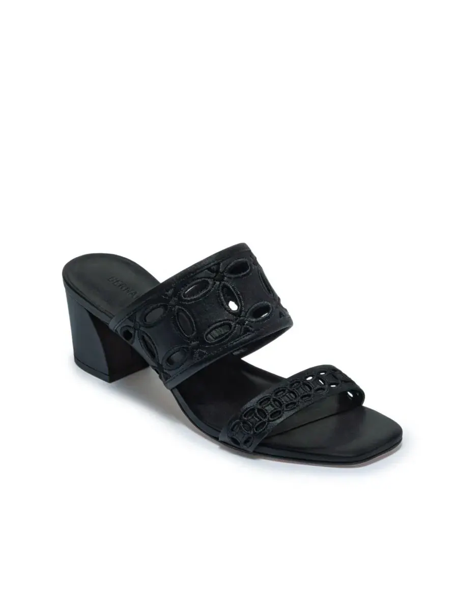 Женские сандалии Gemma на среднем каблуке Bernardo Footwear — изображение 1 из 4, черный