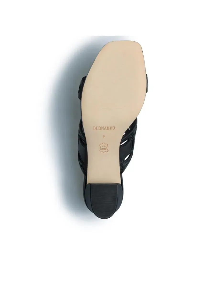 Женские сандалии Gemma на среднем каблуке Bernardo Footwear — изображение 3 из 4, черный