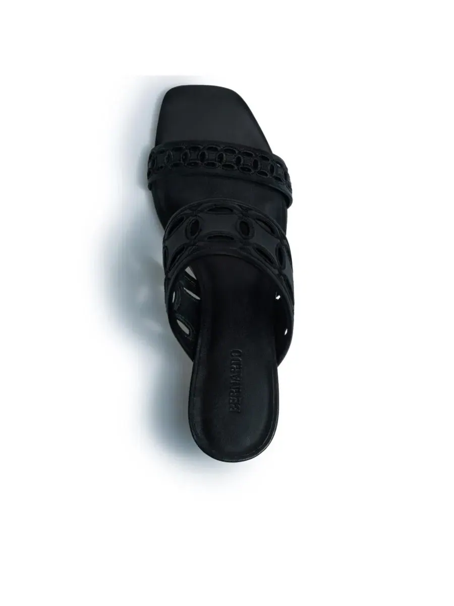 Женские сандалии Gemma на среднем каблуке Bernardo Footwear — изображение 4 из 4, черный
