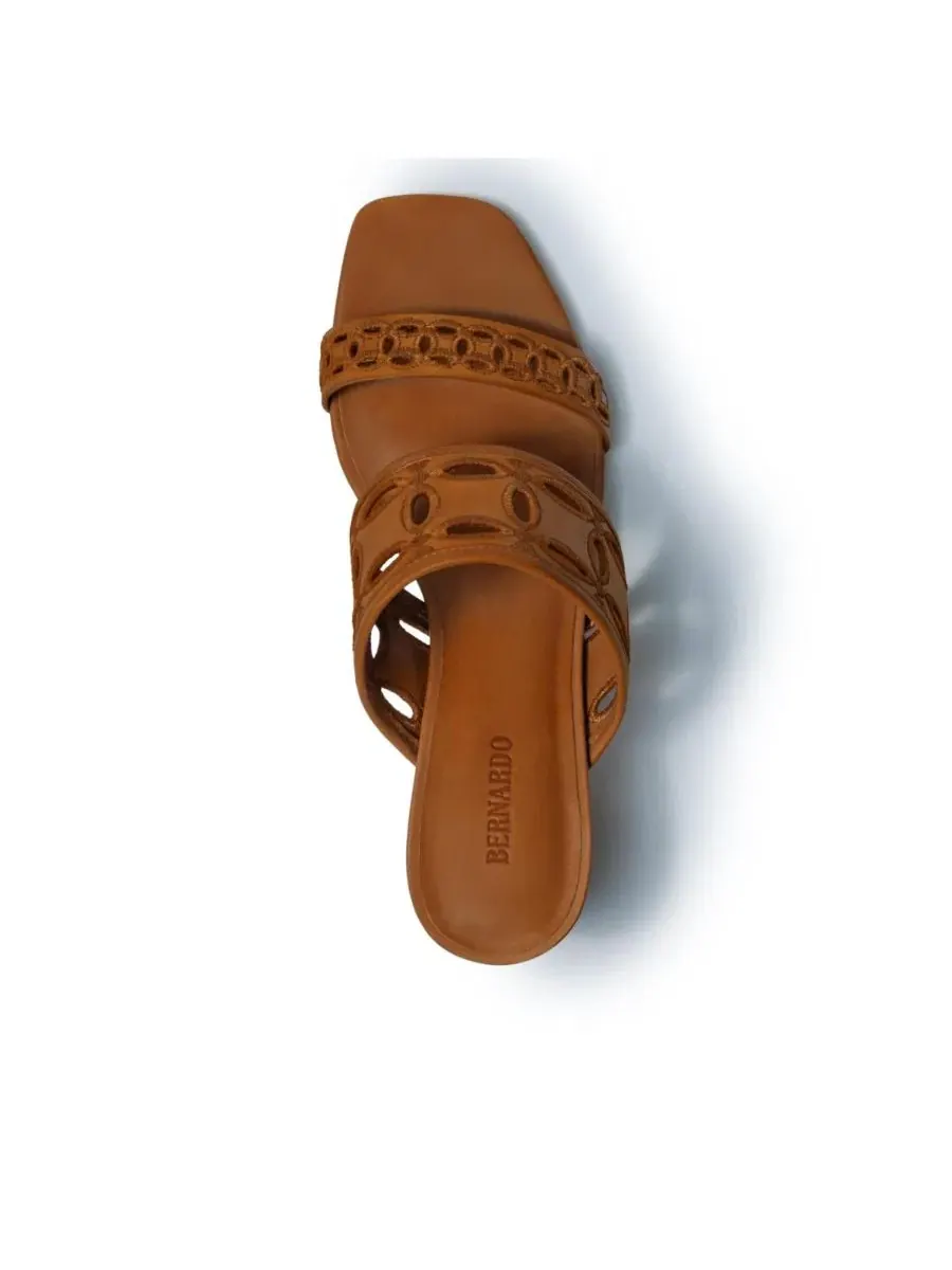 Женские сандалии Gemma на среднем каблуке Bernardo Footwear — изображение 4 из 5, коричневый