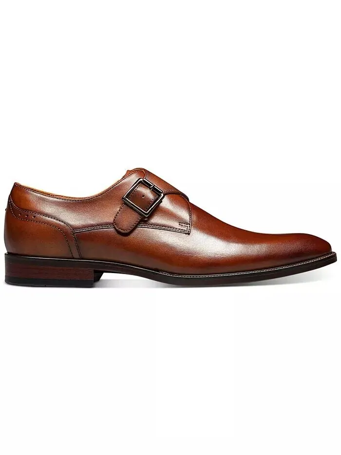 Мужские туфли Ravello Monk Strap Florsheim — изображение 6 из 7, коричневый