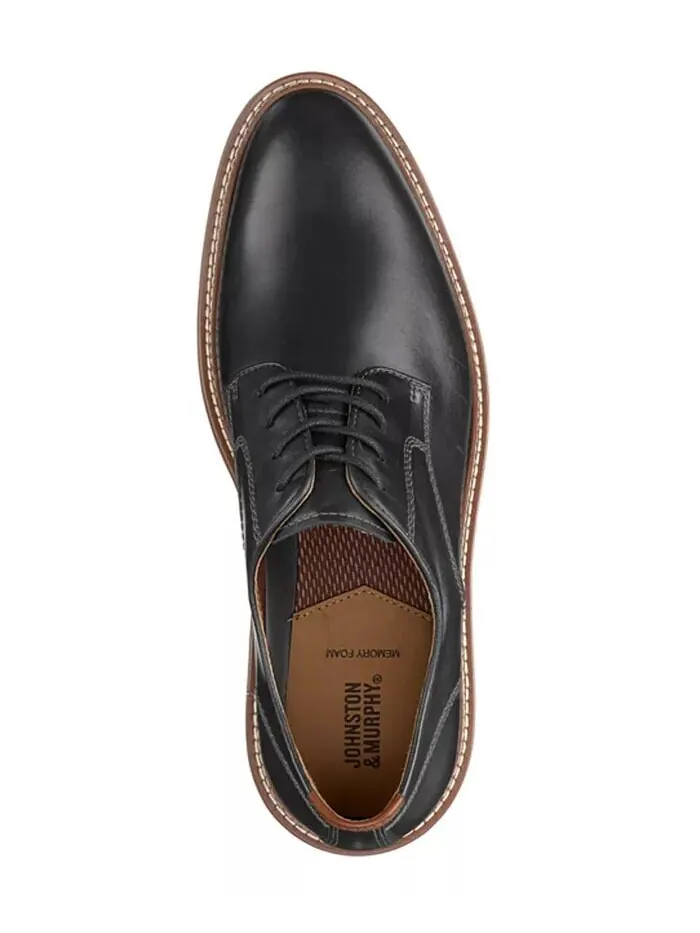 Мужские оксфорды Upton Plain Toe Johnston & Murphy — изображение 4 из 5, черный