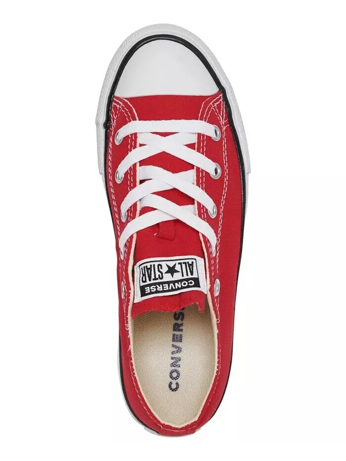 Оригинальные кроссовки Chuck Taylor Little Kids от Finish Line Converse — изображение 4 из 6, красный