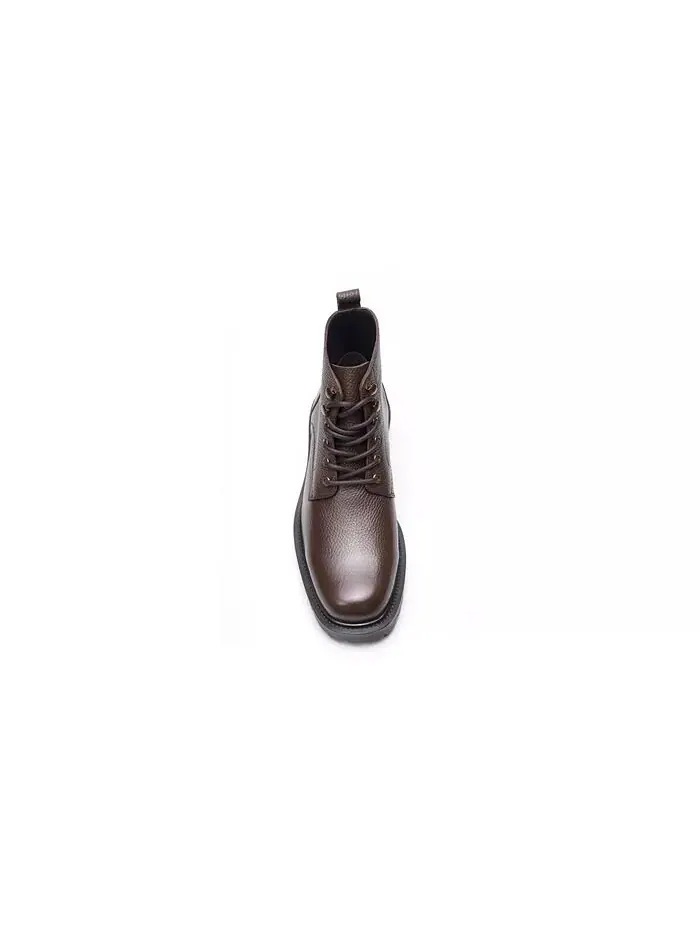 Мужские кожаные ботинки Robert Lace Up A. Veer — изображение 3 из 5, коричневый