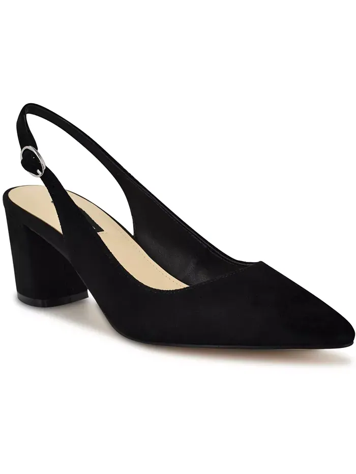 Женские туфли-лодочки Kamsee на устойчивом каблуке с открытой пяткой Nine West