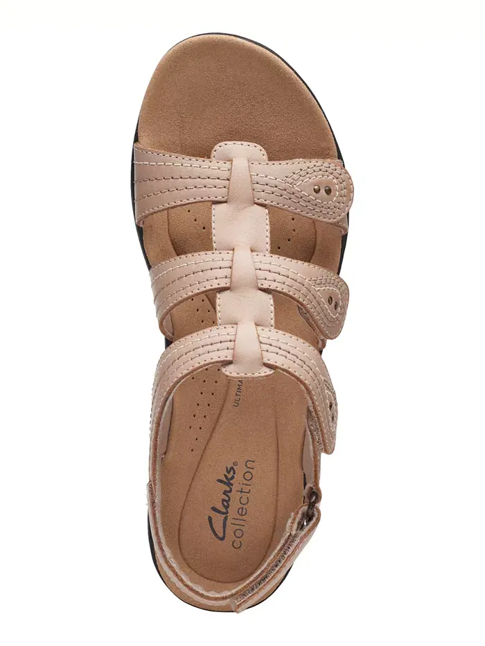 Сандалии женские Clarks Laurieann Vine, спортивные, с ремешками — изображение 4 из 6, песочный