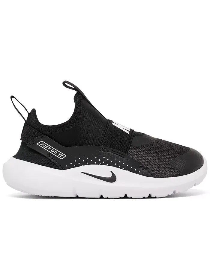 Детские беговые кроссовки Flex Runner 4 Slip-On от Finish Line Nike — изображение 2 из 6, черный