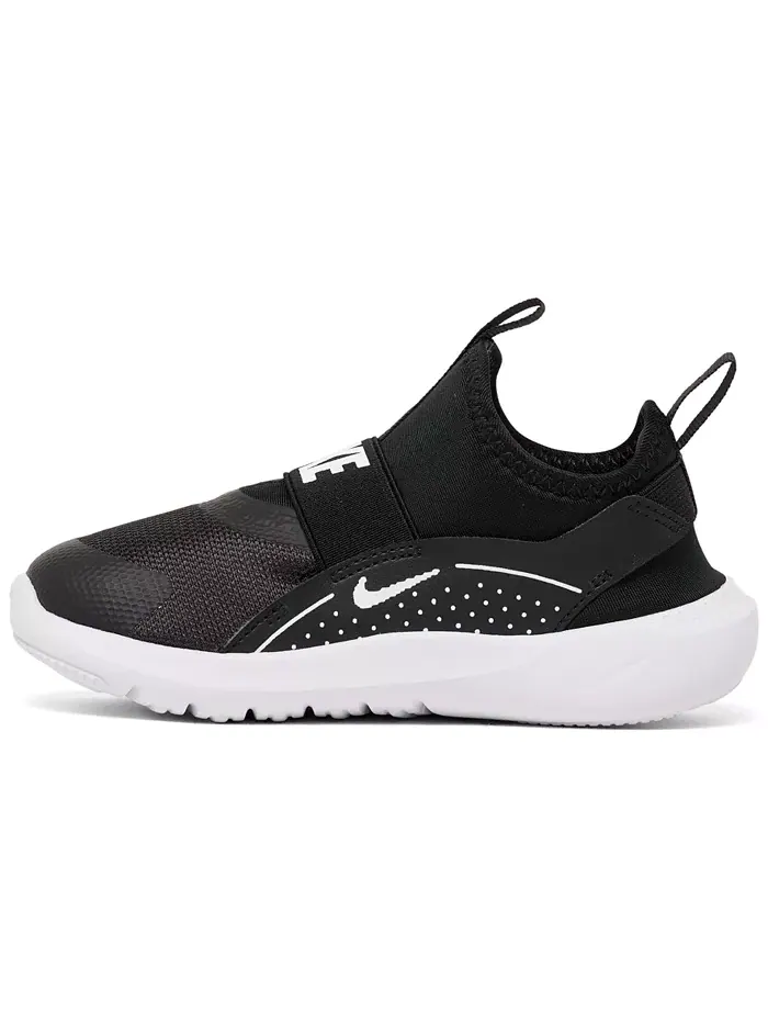 Детские беговые кроссовки Flex Runner 4 Slip-On от Finish Line Nike — изображение 3 из 6, черный