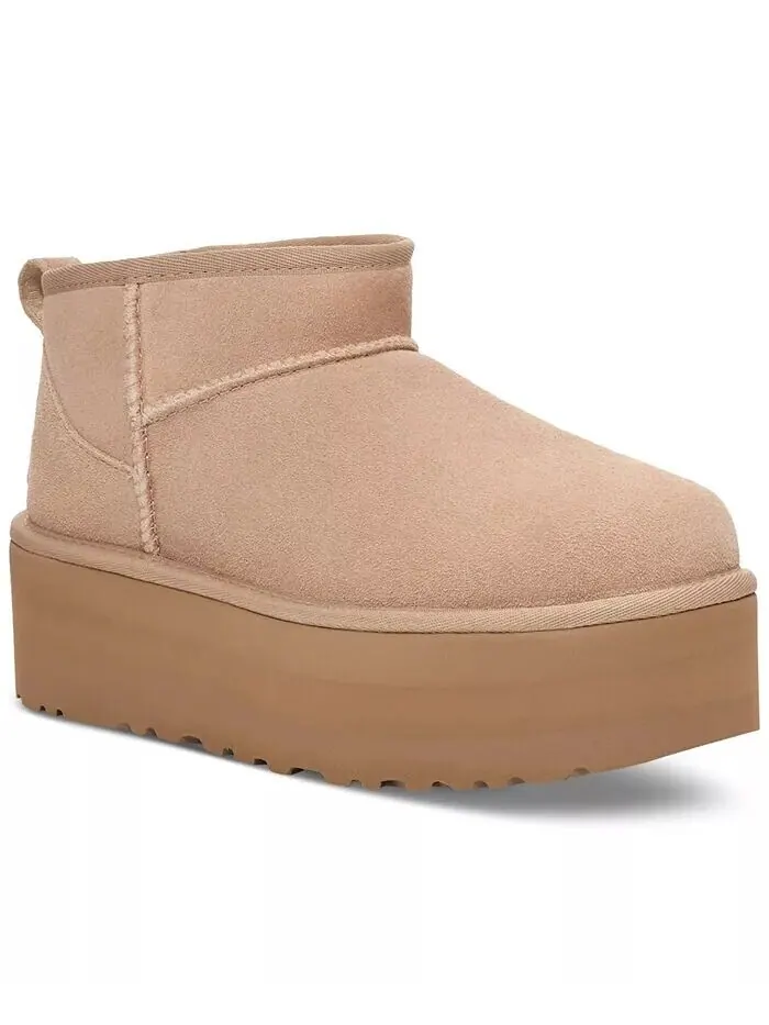 Женские классические ботильоны на платформе ультра-мини UGG
