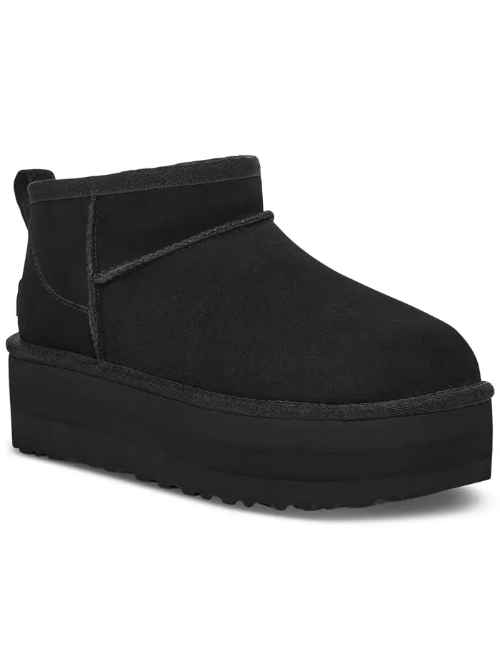Женские классические ультрамини-ботинки на платформе UGG®