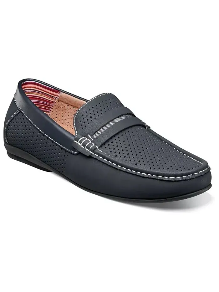 Мужские мокасины Corby Toe Saddle Slip-on Loafer Stacy Adams