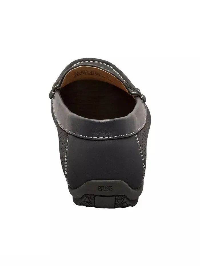 Мужские мокасины Corby Toe Saddle Slip-on Loafer Stacy Adams — изображение 7 из 8, темно-синий
