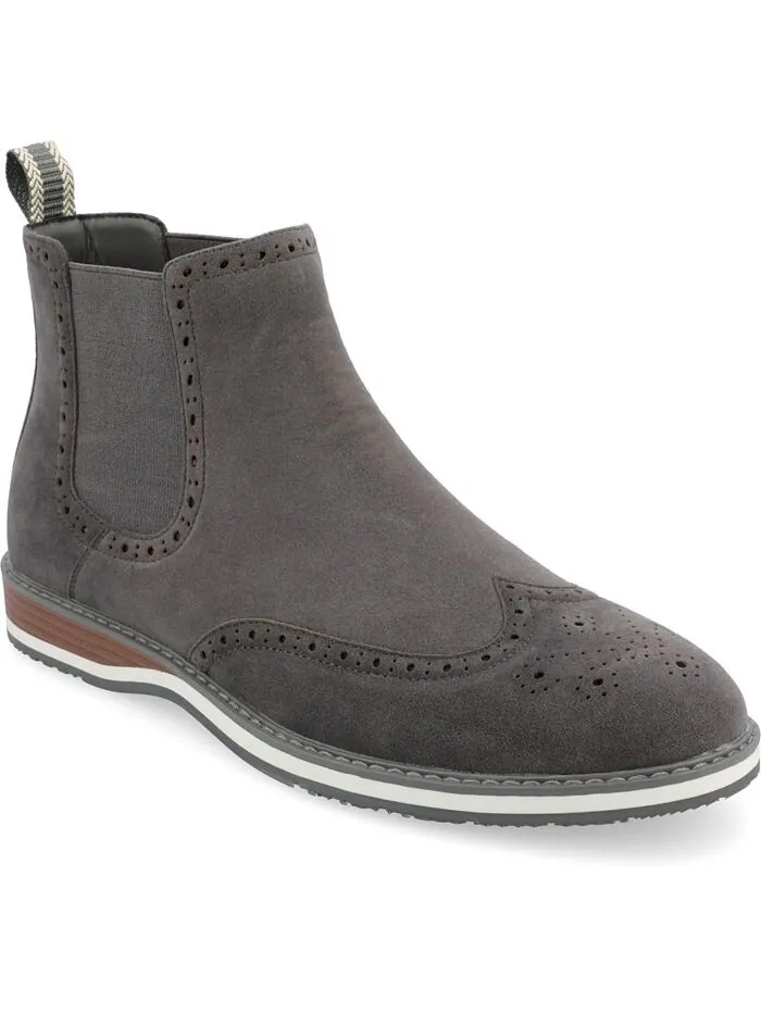 Мужские ботинки челси без шнуровки Thorpe Tru Comfort Foam Wingtip Vance Co.