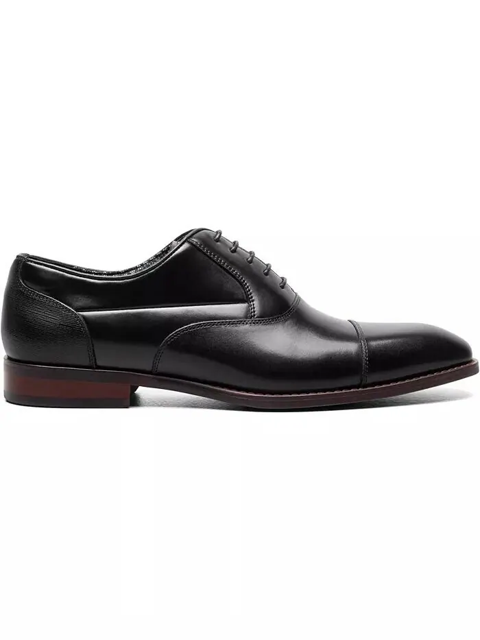 Мужские туфли-оксфорды Kallum Cap-Toe Stacy Adams — изображение 2 из 7, черный