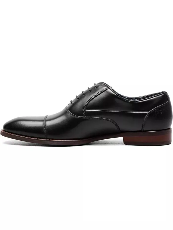 Мужские туфли-оксфорды Kallum Cap-Toe Stacy Adams — изображение 3 из 7, черный