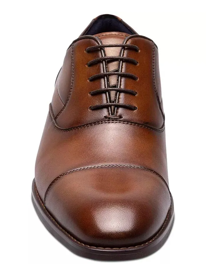 Мужские туфли-оксфорды Kallum Cap-Toe Stacy Adams — изображение 4 из 7, коричневый