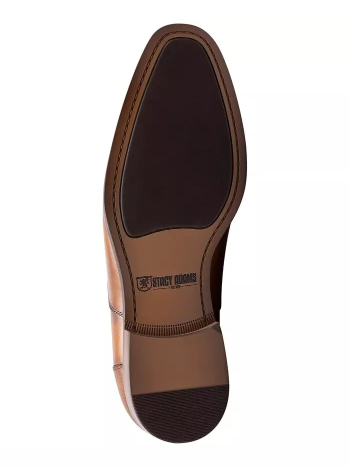 Мужские туфли-оксфорды Kallum Cap-Toe Stacy Adams — изображение 7 из 7, коричневый