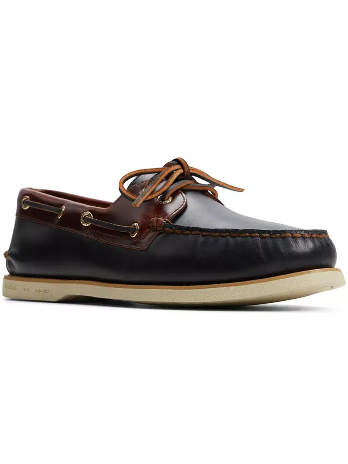 Мужские лодочные туфли Gold Cup Authentic Original с двумя шнуровками Sperry