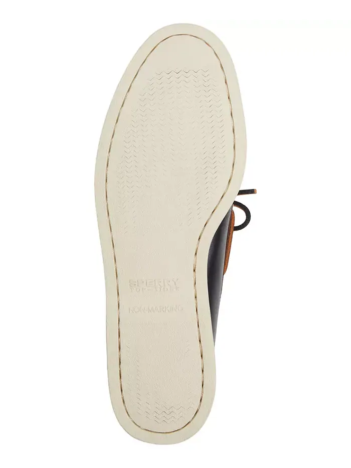 Мужские лодочные туфли Gold Cup Authentic Original с двумя шнуровками Sperry — изображение 5 из 5, черный/коричневый