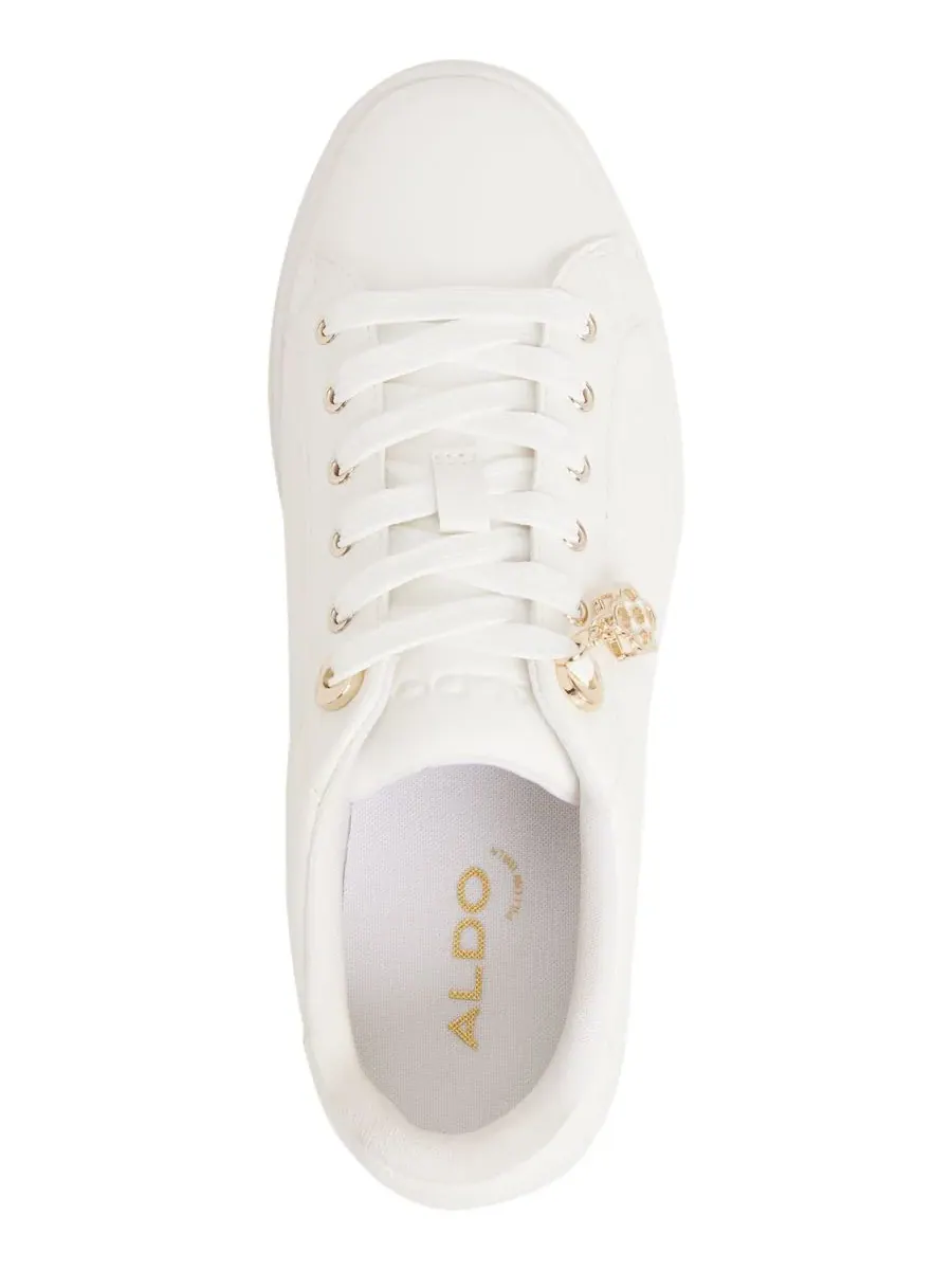 Женские спортивные кроссовки Elgata на шнуровке ALDO — изображение 4 из 5, белый