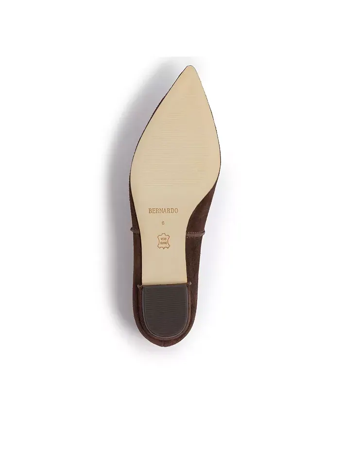 Балетки Bernardo Lana Bernardo Footwear — изображение 4 из 5, коричневый