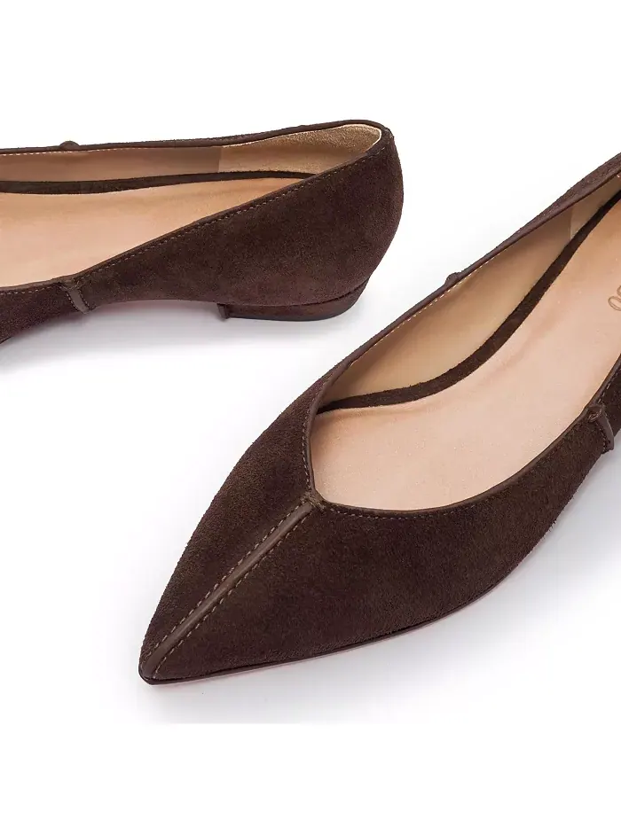 Балетки Bernardo Lana Bernardo Footwear — изображение 5 из 5, коричневый