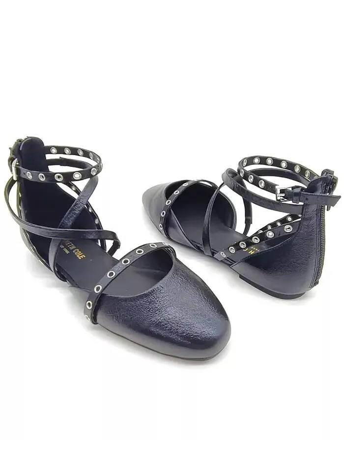 Женские балетки Mason Strappy Kenneth Cole New York — изображение 12 из 13, черный/бежевый