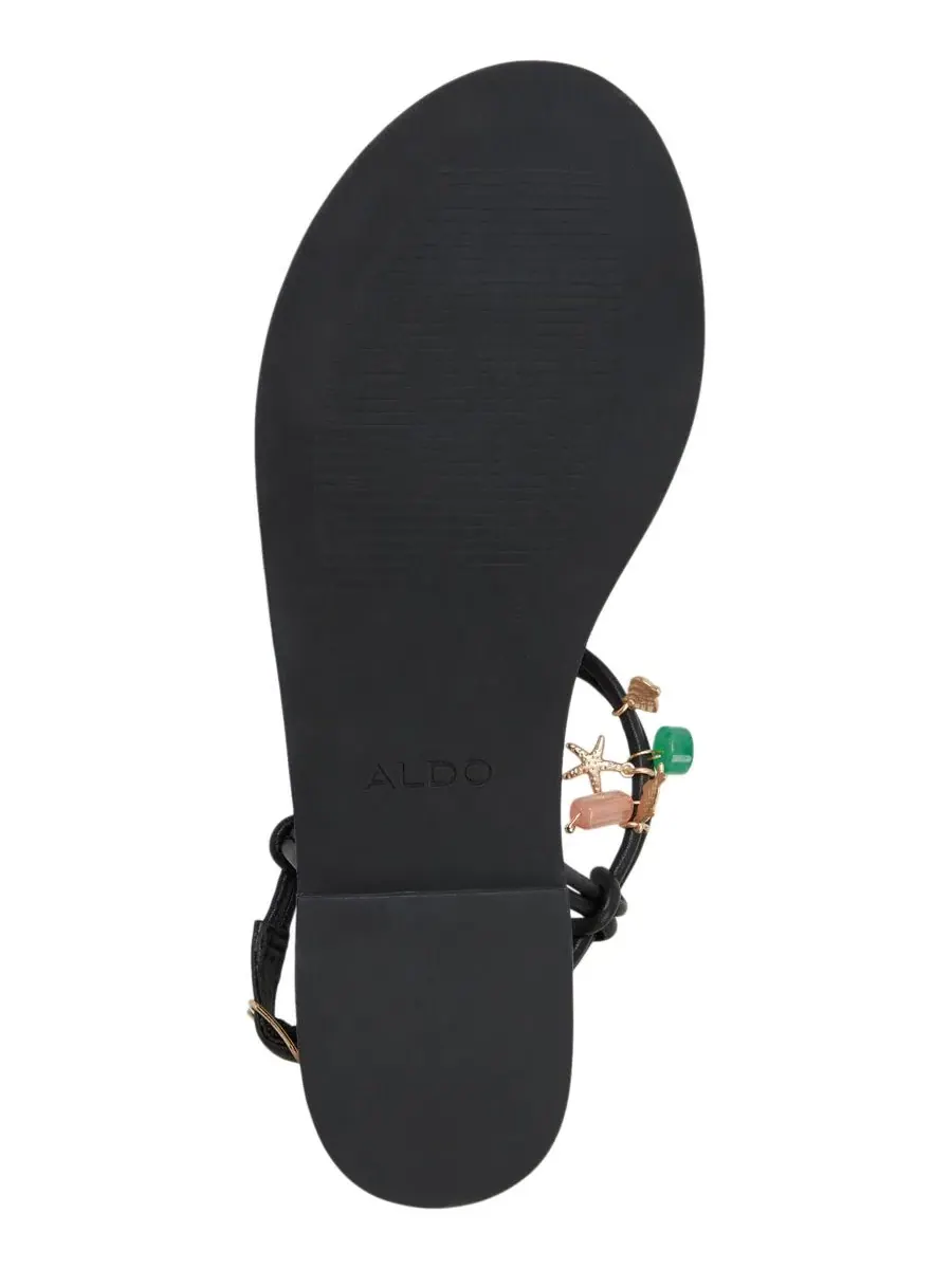 Женские сандалии Seajewels с Т-образным ремешком и круглым носком ALDO — изображение 5 из 5, черный/мульти