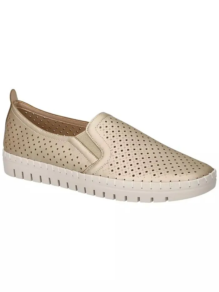 Женские свежие кроссовки Slip On Easy Street — изображение 1 из 7, шампань
