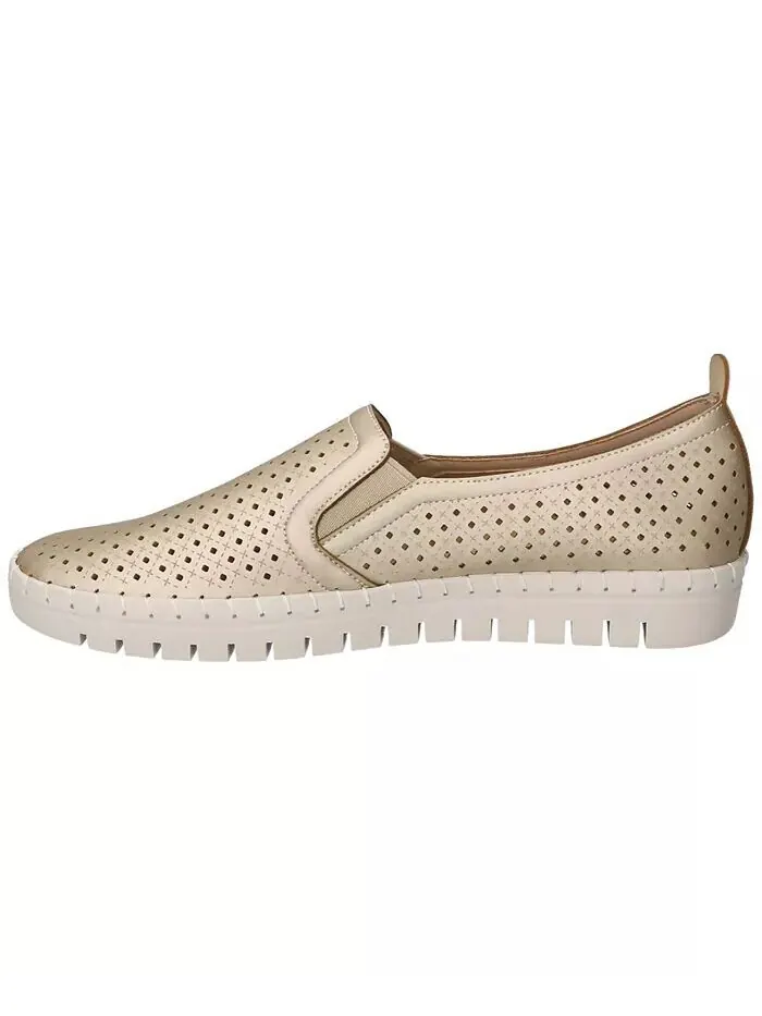 Женские свежие кроссовки Slip On Easy Street — изображение 6 из 7, шампань