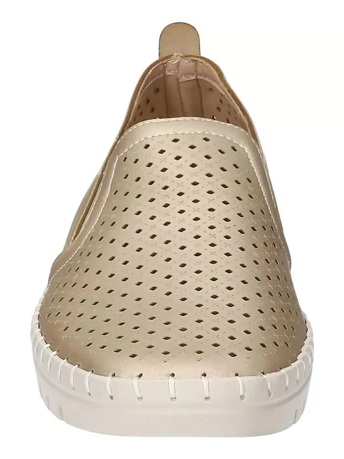 Женские свежие кроссовки Slip On Easy Street — изображение 7 из 7, шампань
