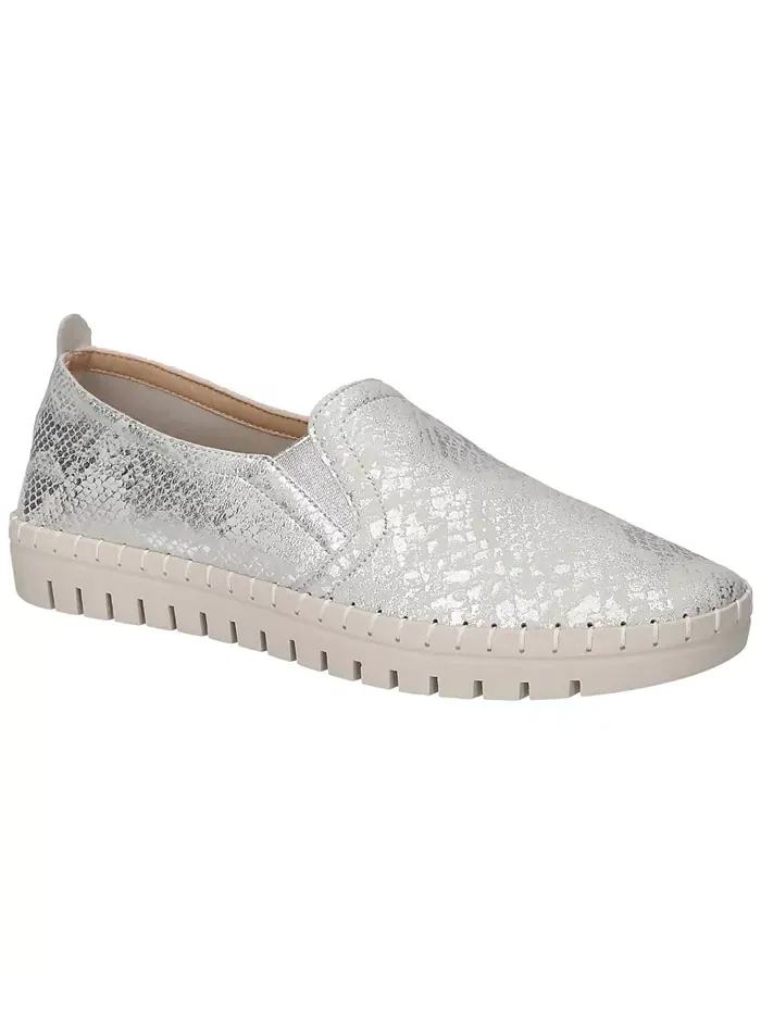 Женские слипоны Fresh Slip On Easy Street — изображение 1 из 7, серебристый серый