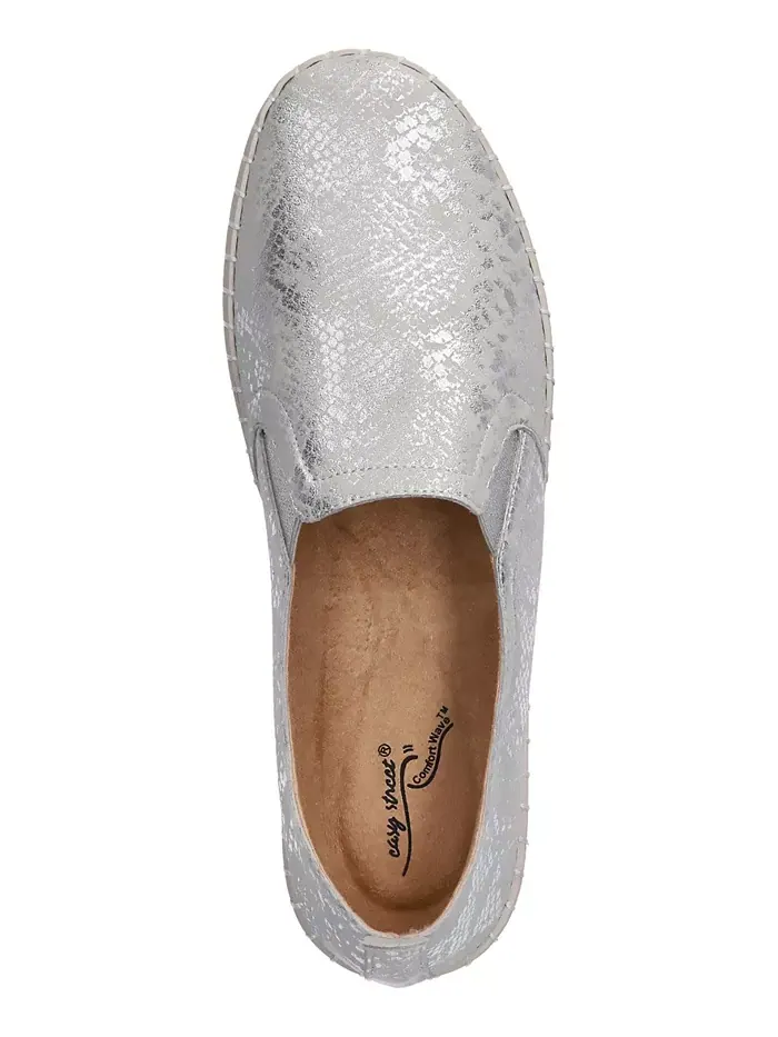Женские слипоны Fresh Slip On Easy Street — изображение 4 из 7, серебристый серый